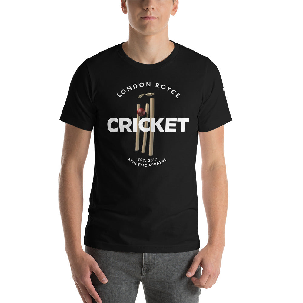 
                  
                    Cricket Wicker T-SHIRT (Black & Navy)
                  
                