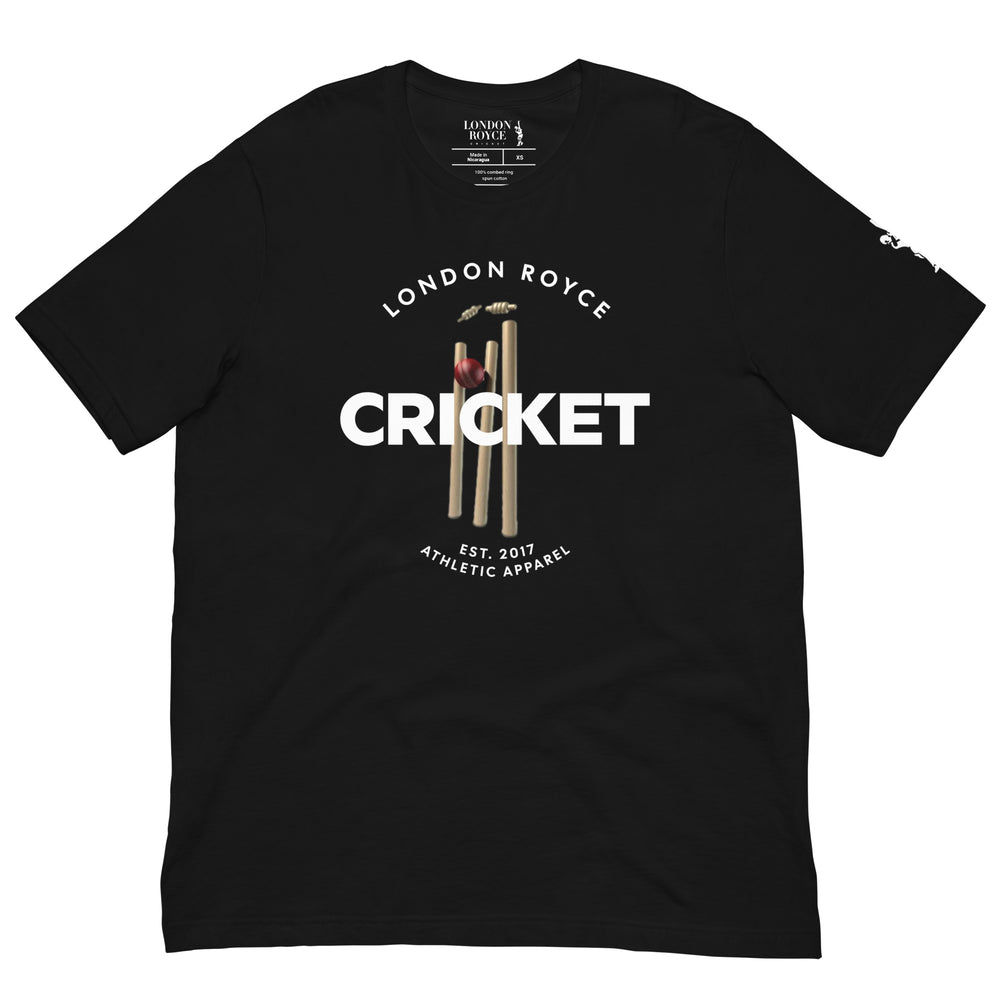 Cricket Wicker T-SHIRT (Black & Navy)