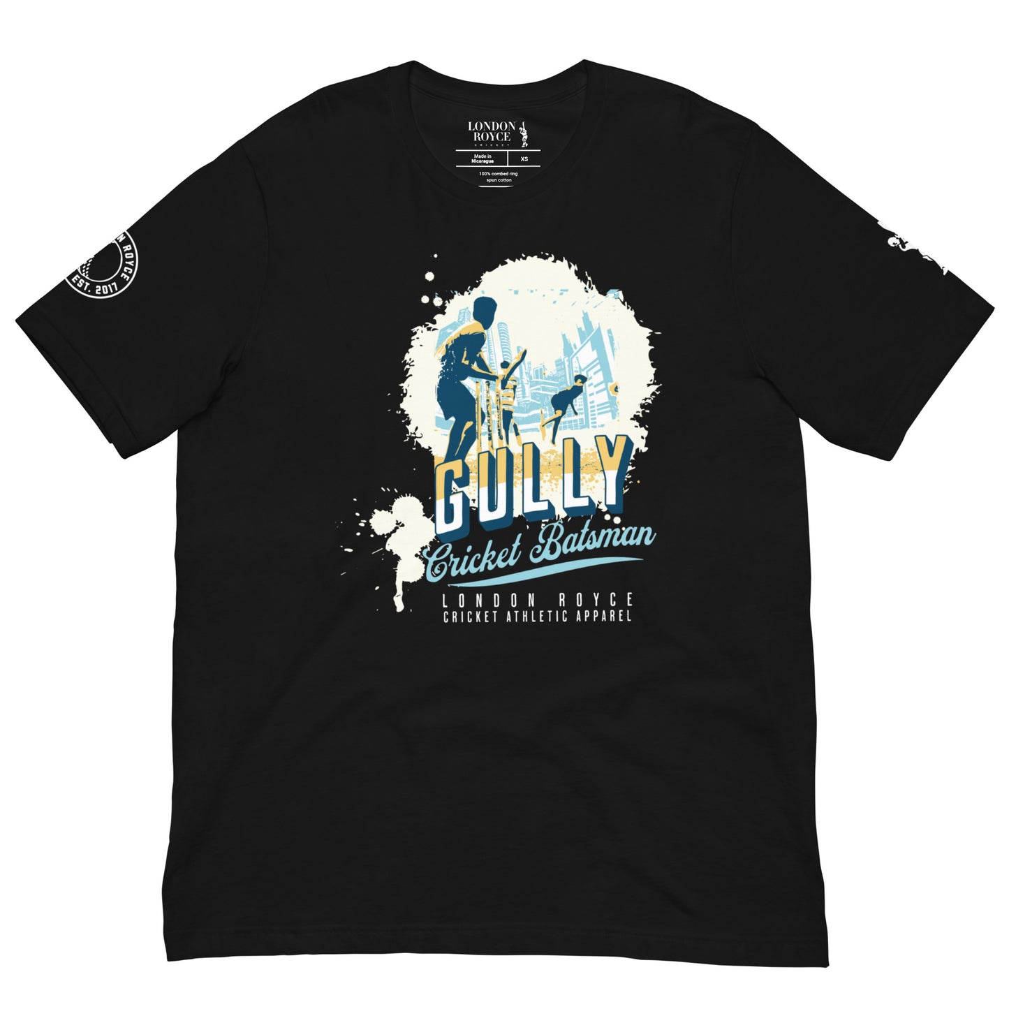 
                  
                    Gully Cricket Batsman Graphic T-Shirt
                  
                