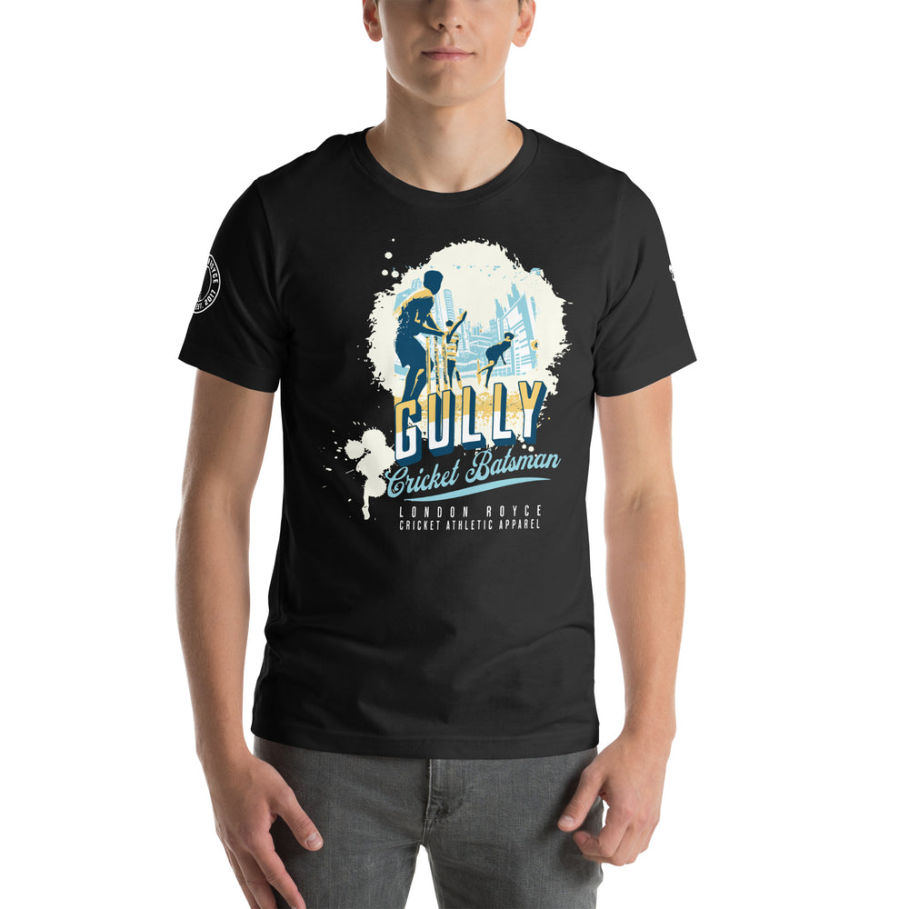 
                  
                    Gully Cricket Batsman Graphic T-Shirt
                  
                