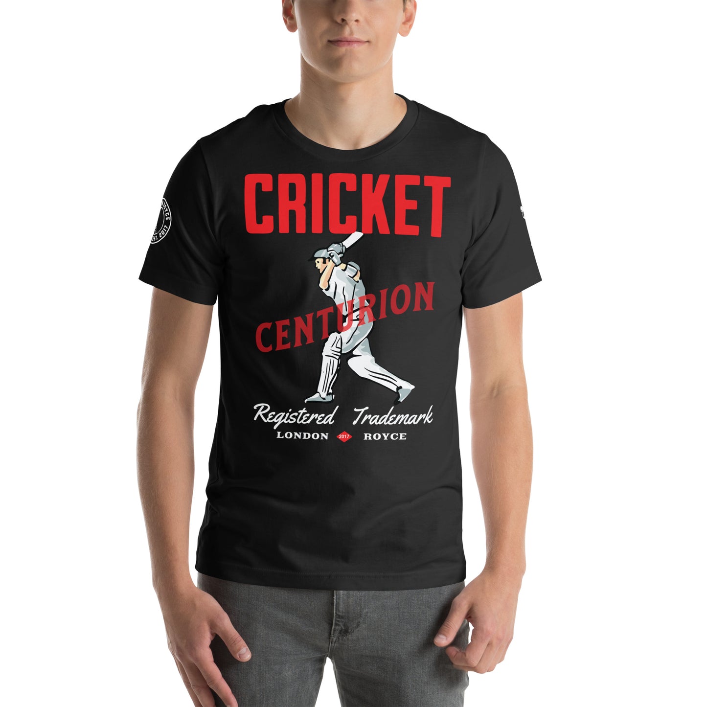 
                  
                    Cricket Centurion Graphic T-Shirt
                  
                