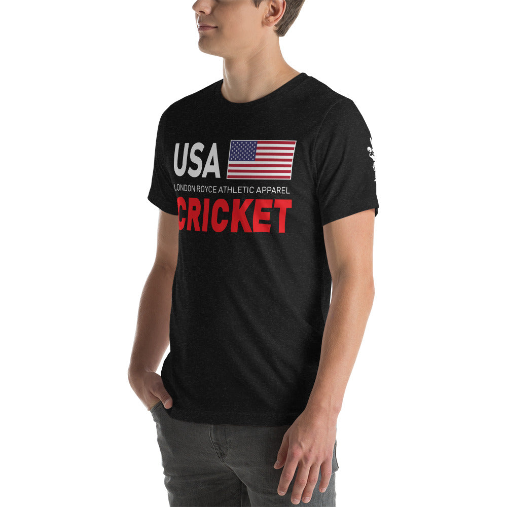 
                  
                    LR USA Cricket T-Shirt (Black & Navy)
                  
                