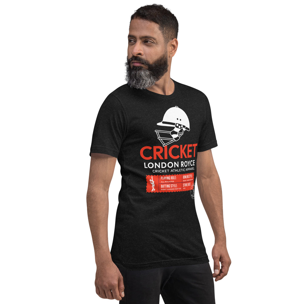 
                  
                    CRICKET STATS T-SHIRT (Black & Navy)
                  
                
