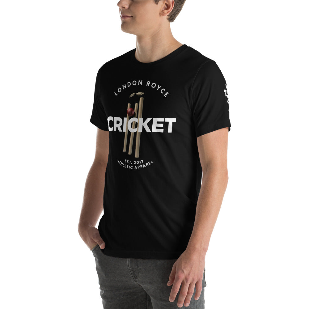 
                  
                    Cricket Wicker T-SHIRT (Black & Navy)
                  
                