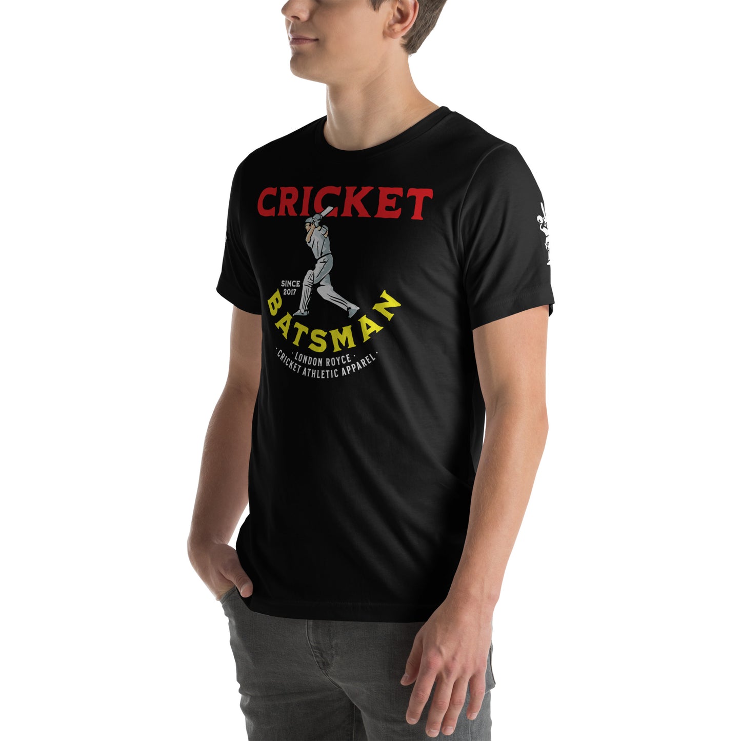 
                  
                    Cricket Batsman Graphic T-Shirt
                  
                