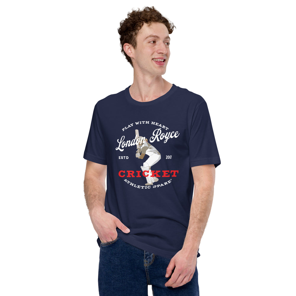 
                  
                    PLAY WITH HEART LRC T-SHIRT (Black & Navy)
                  
                