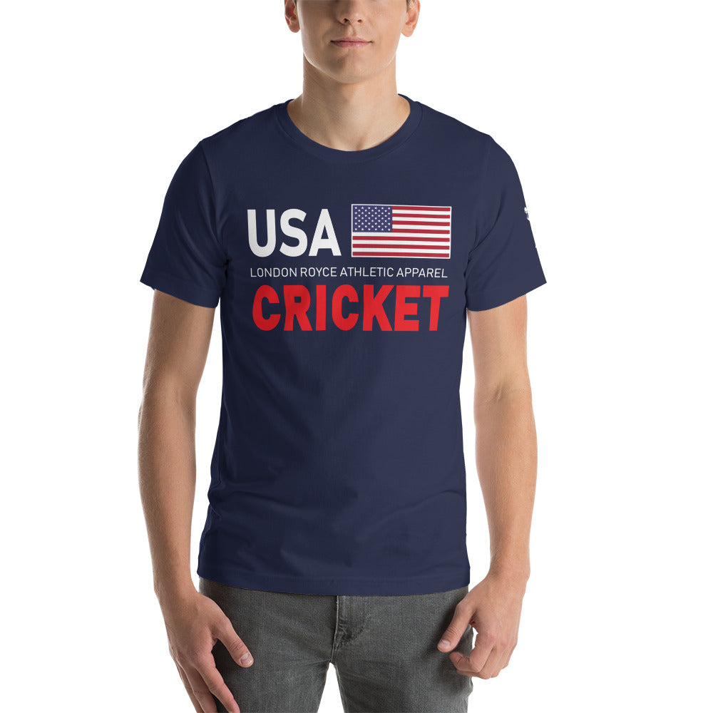 
                  
                    LR USA Cricket T-Shirt (Black & Navy)
                  
                