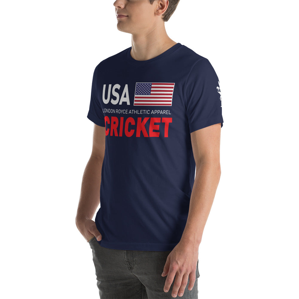 
                  
                    LR USA Cricket T-Shirt (Black & Navy)
                  
                