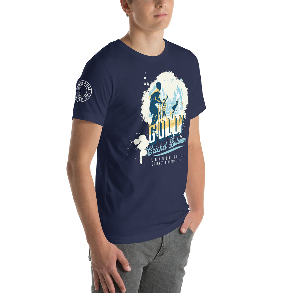 
                  
                    Gully Cricket Batsman Graphic T-Shirt
                  
                